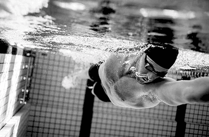 natation blessure à l'épaule