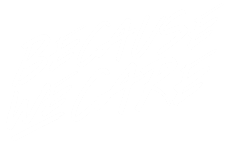 Carea slogan logo because we care cabinet kiné du sport à Paris 14 et Paris 8 bleu blanc