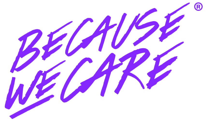 Carea slogan logo because we care cabinet kiné du sport à Paris 14 et Paris 8