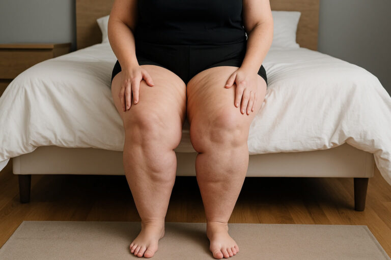 Lipœdème jambes